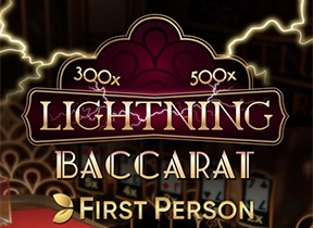 First Person Lightning Baccarat